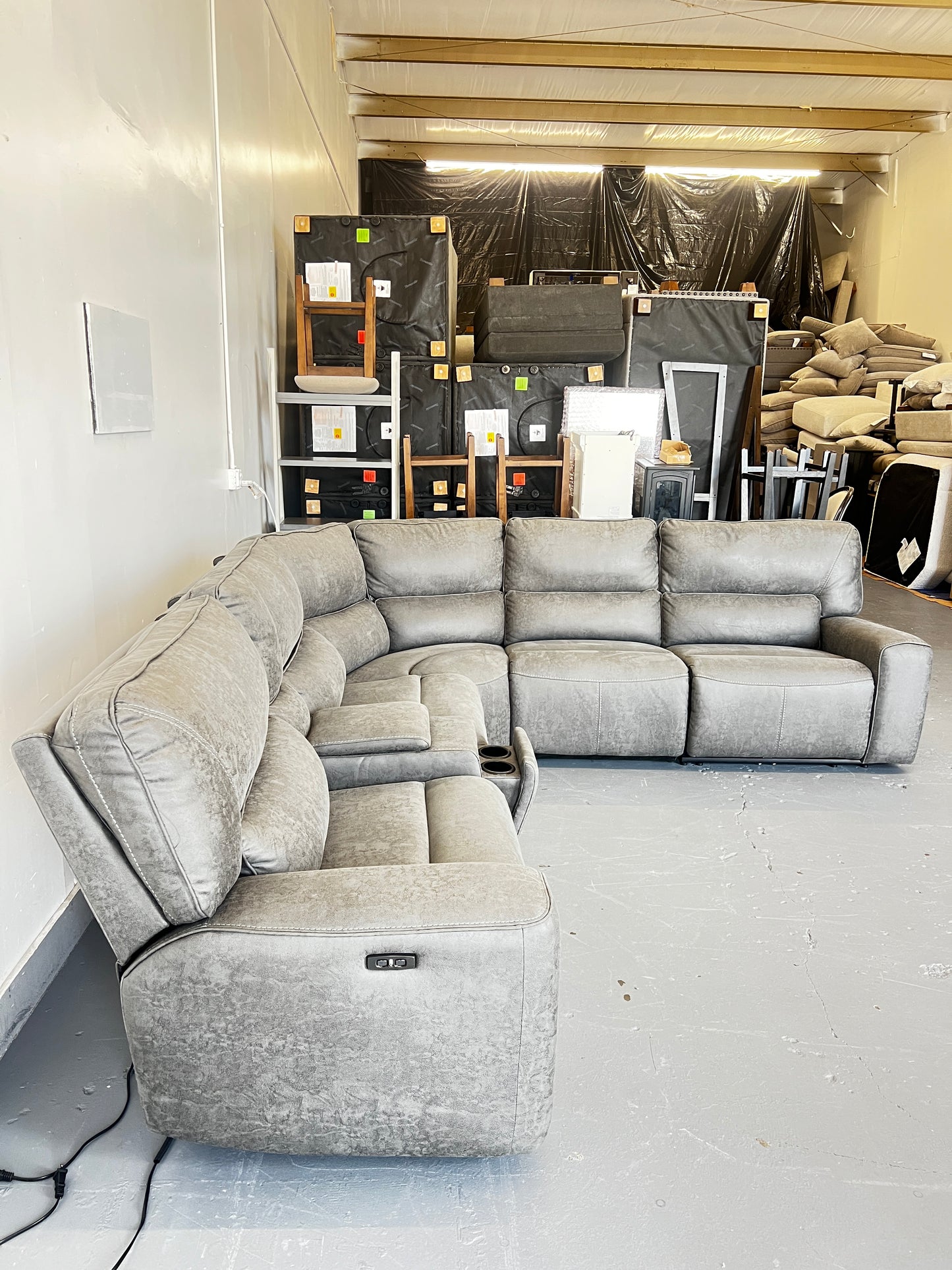 Powered Reclining Sectional