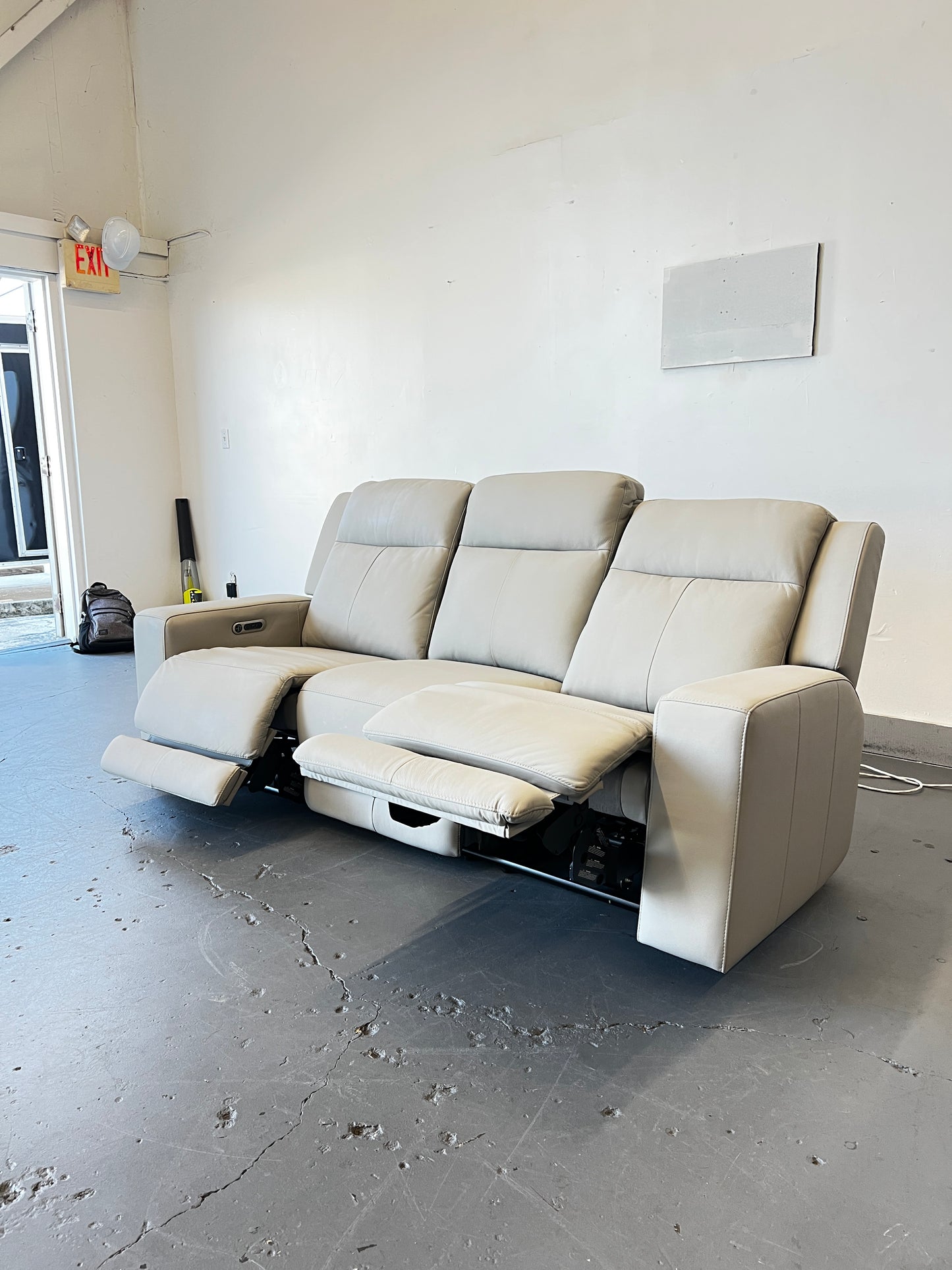 Leather Sofa Recliner