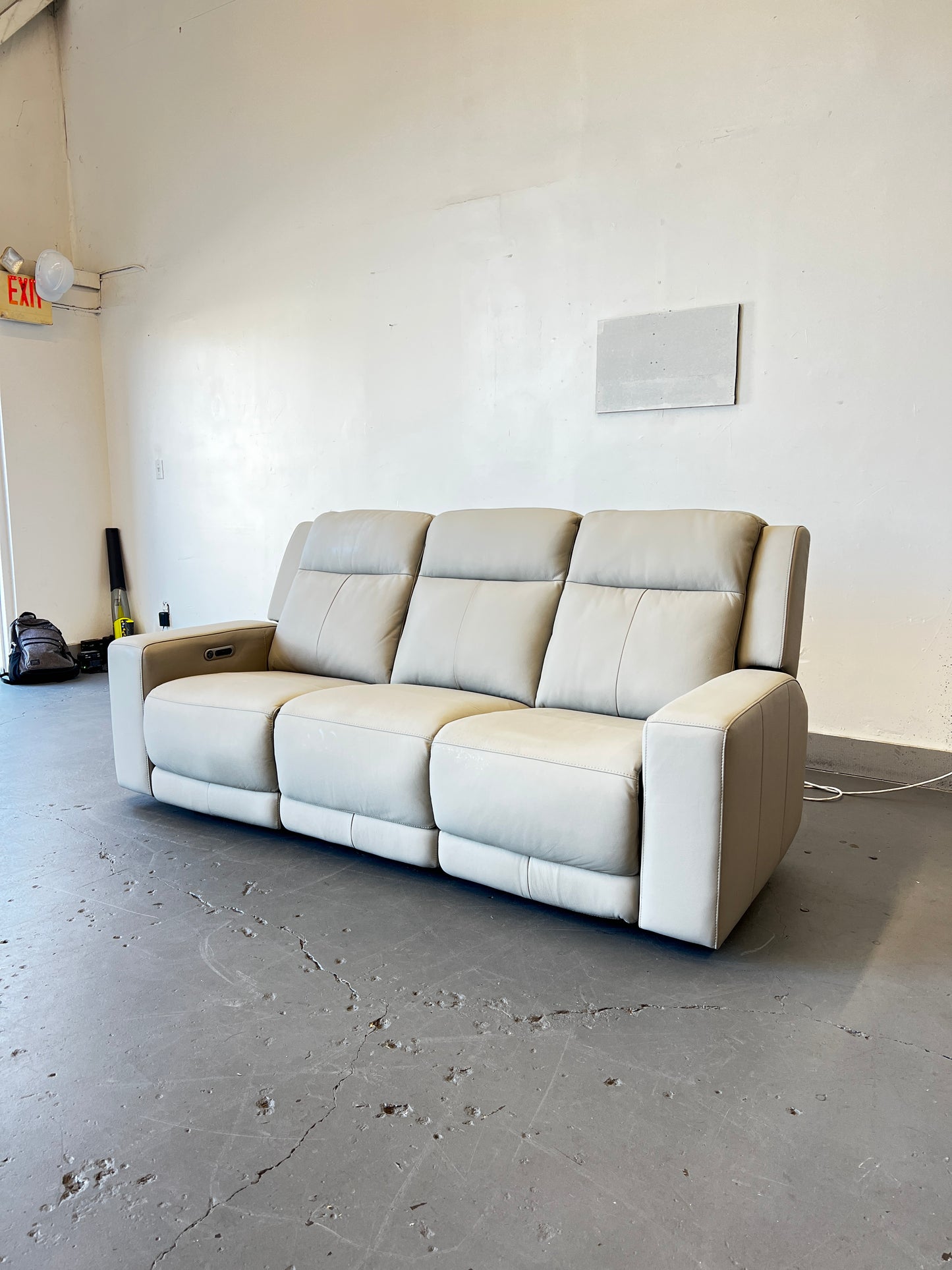 Leather Sofa Recliner