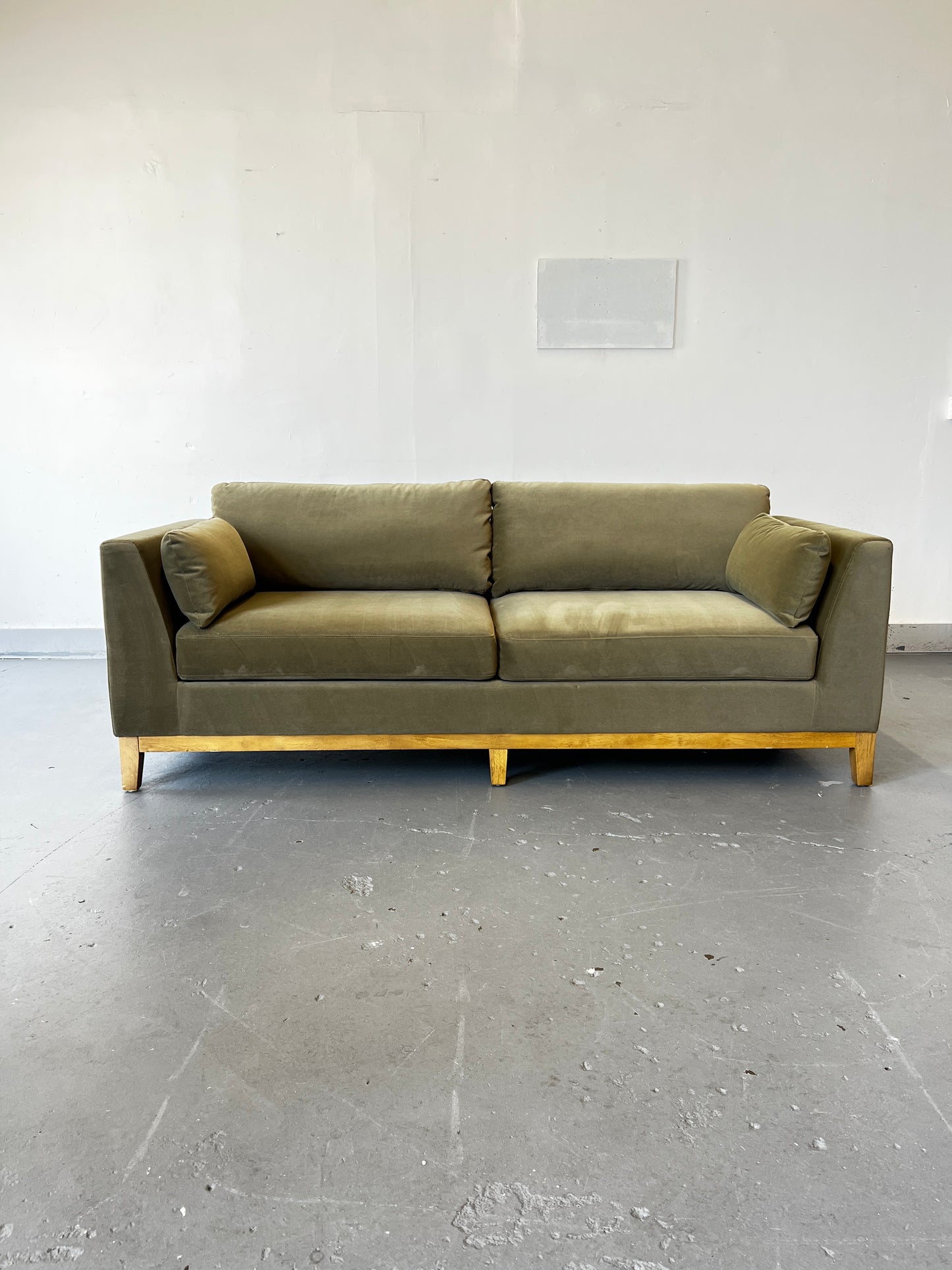 Velvet Sofa &Storage