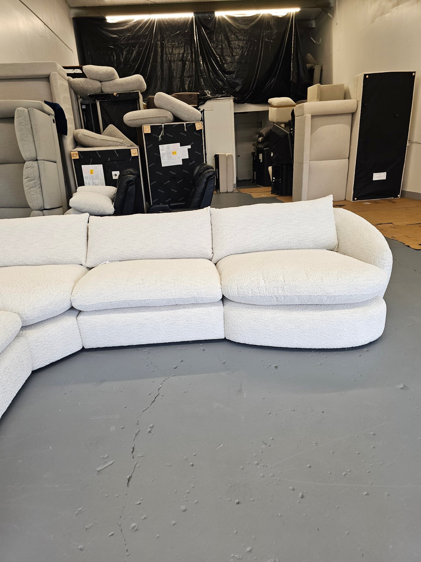 Holley 5-piece Modular Fabric Sectional