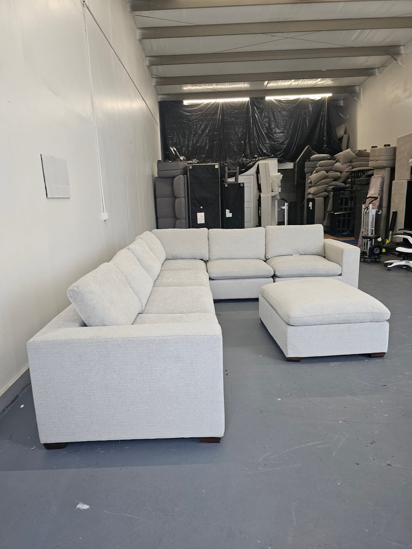 Thomasville Lowell 7pc Fabric Sofa