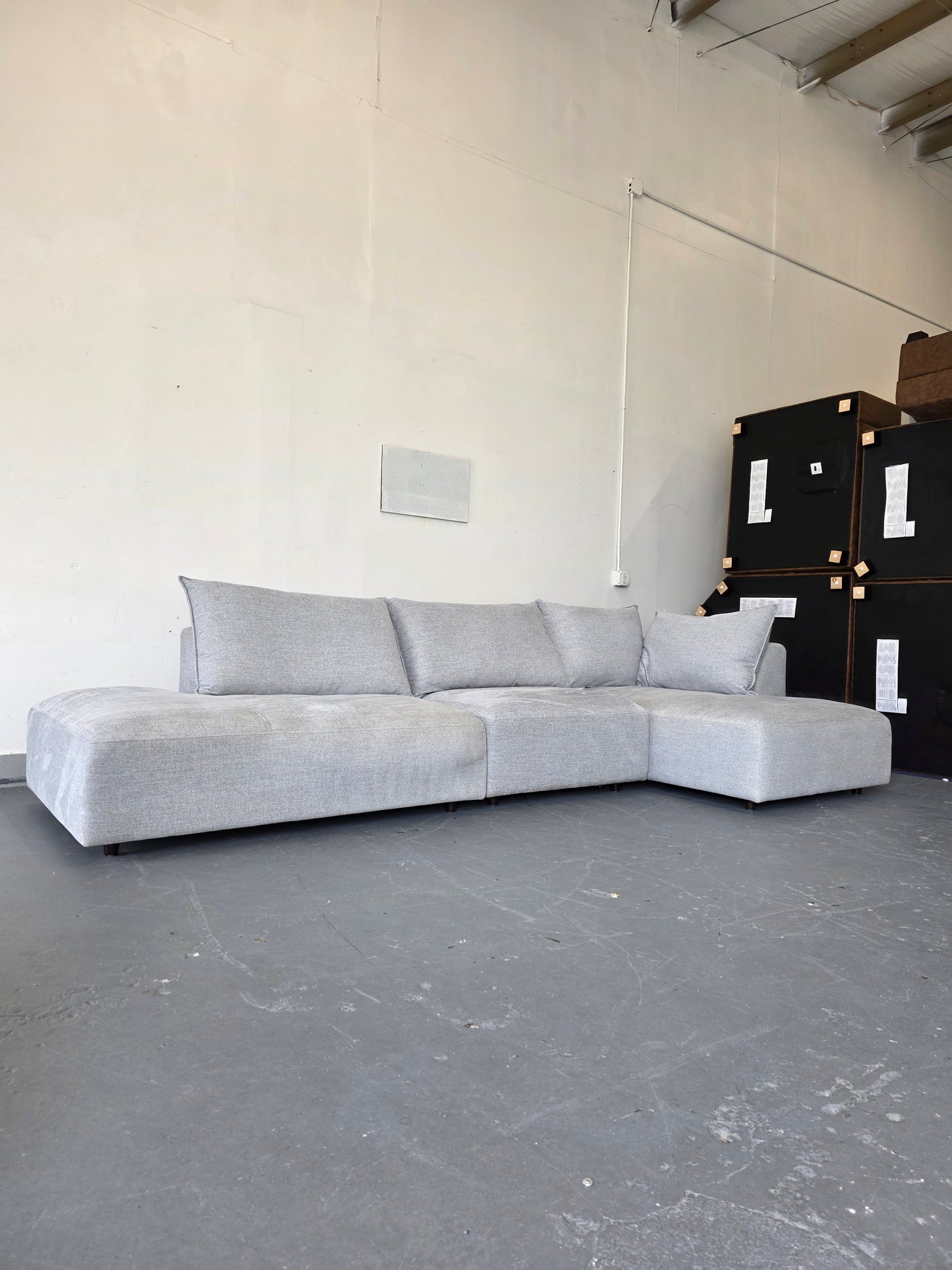 Macon 3-piece Fabric Modular Sectional