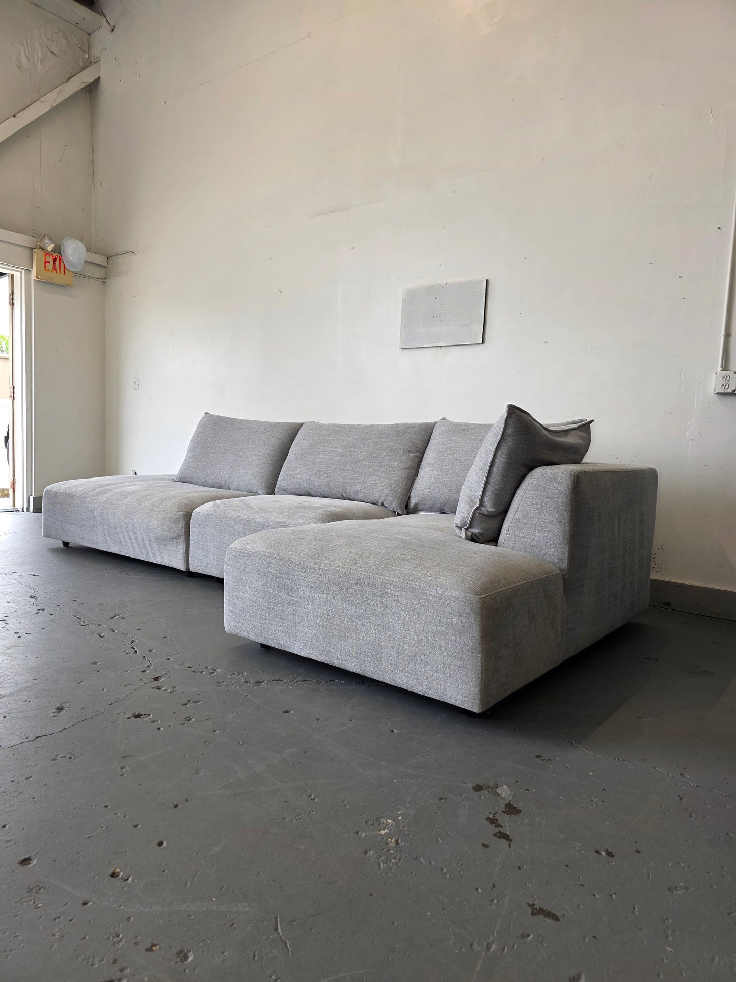 Macon 3-piece Fabric Modular Sectional