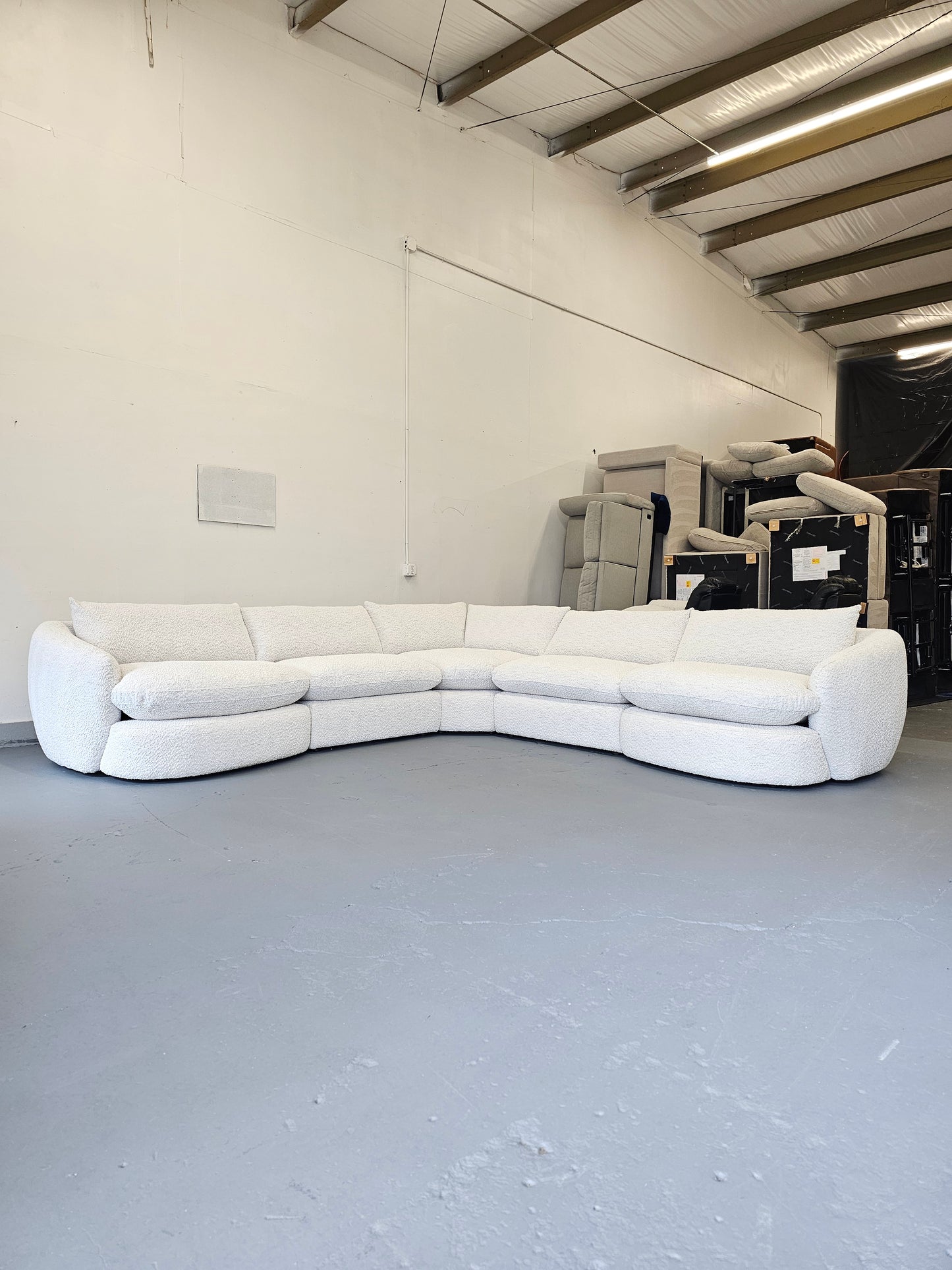 Holley 5-piece Modular Fabric Sectional