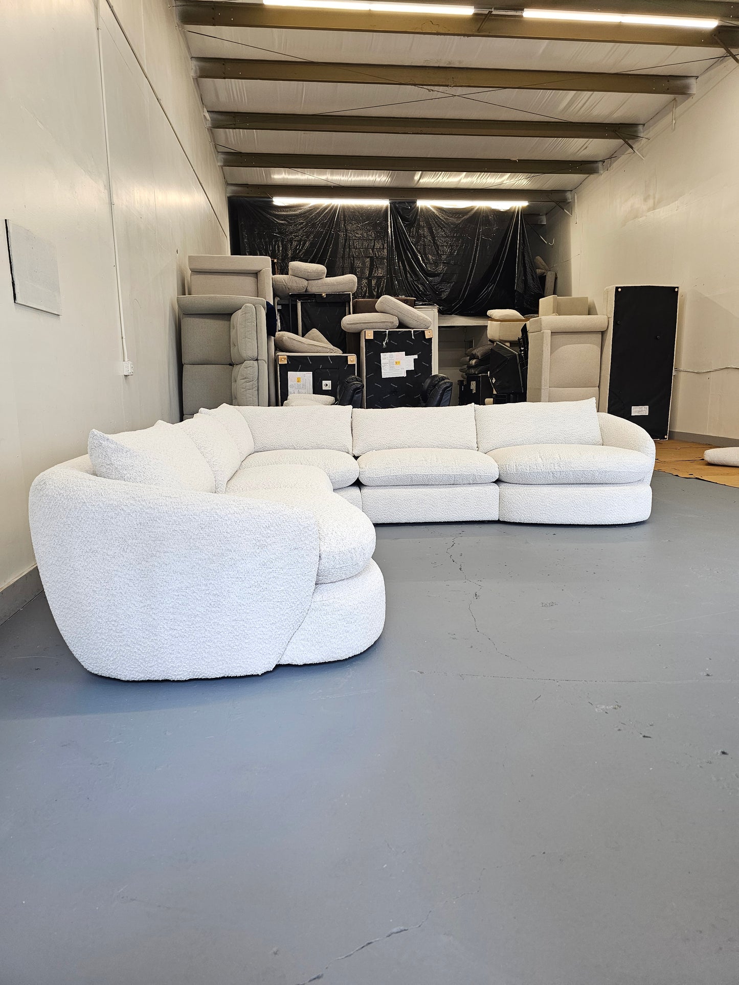 Holley 5-piece Modular Fabric Sectional