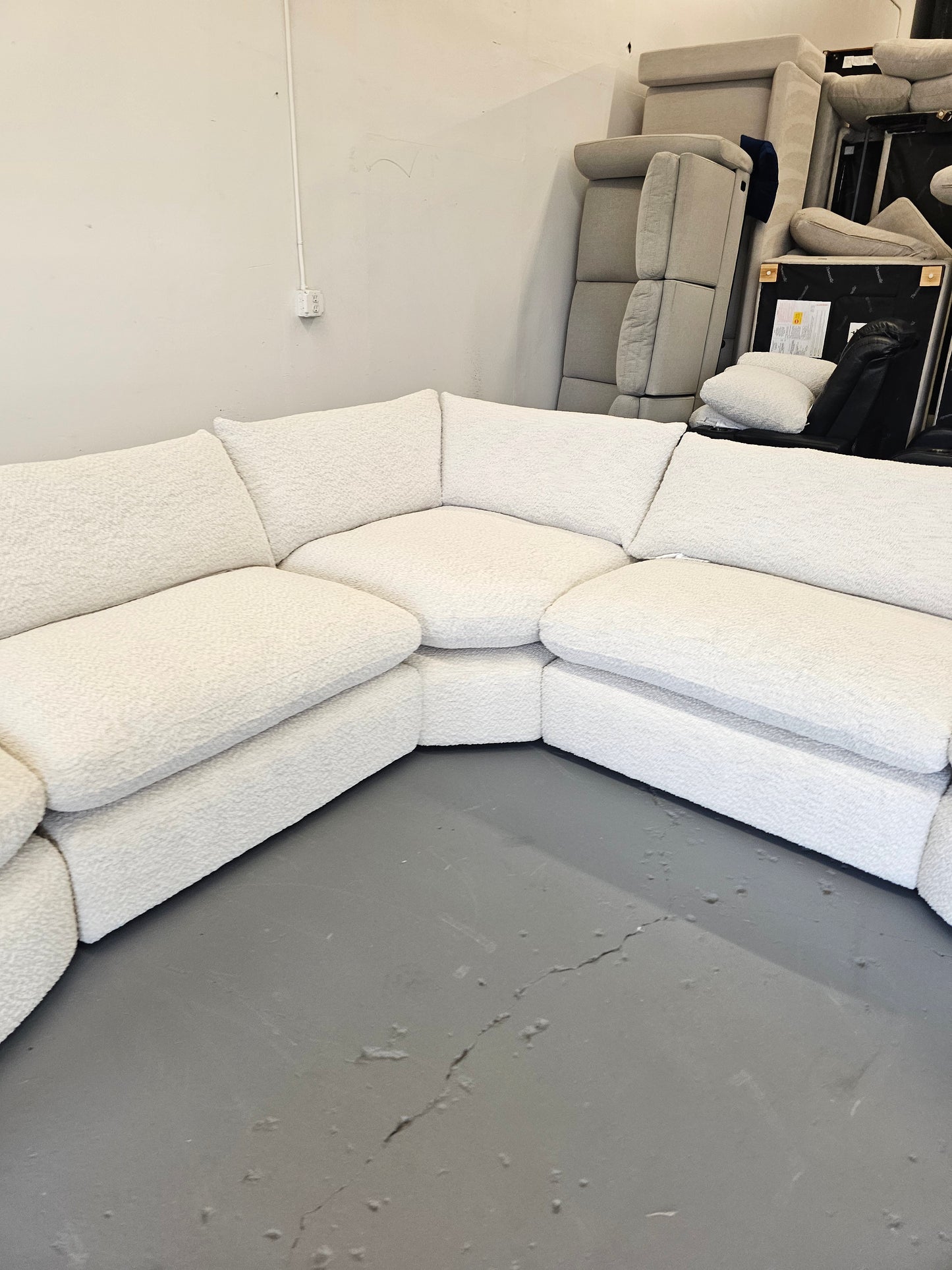 Holley 5-piece Modular Fabric Sectional