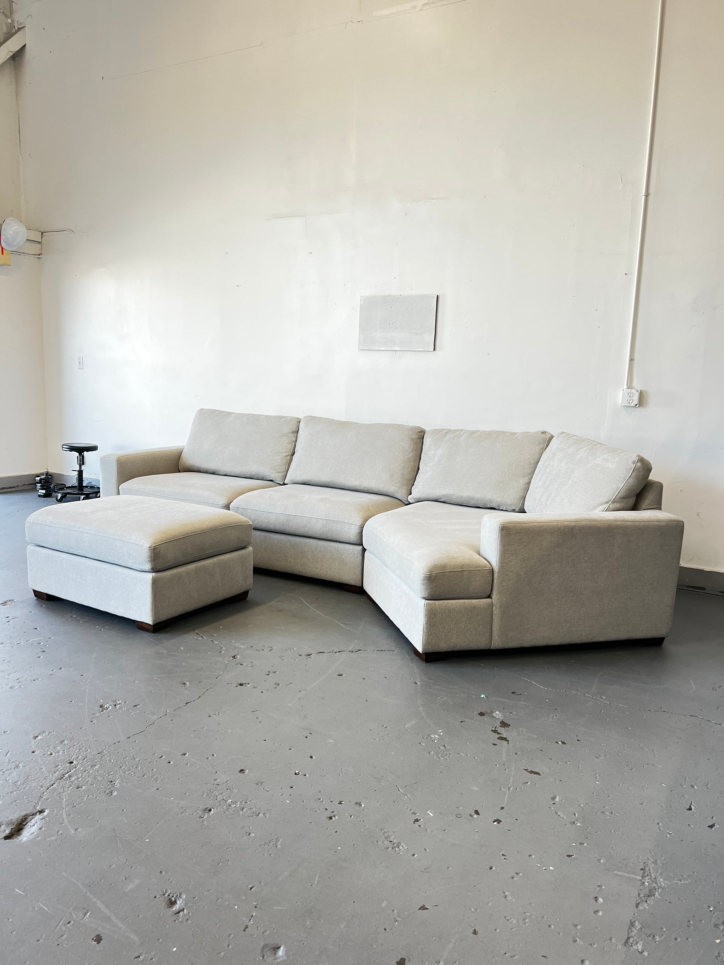Sectional and Ottoman