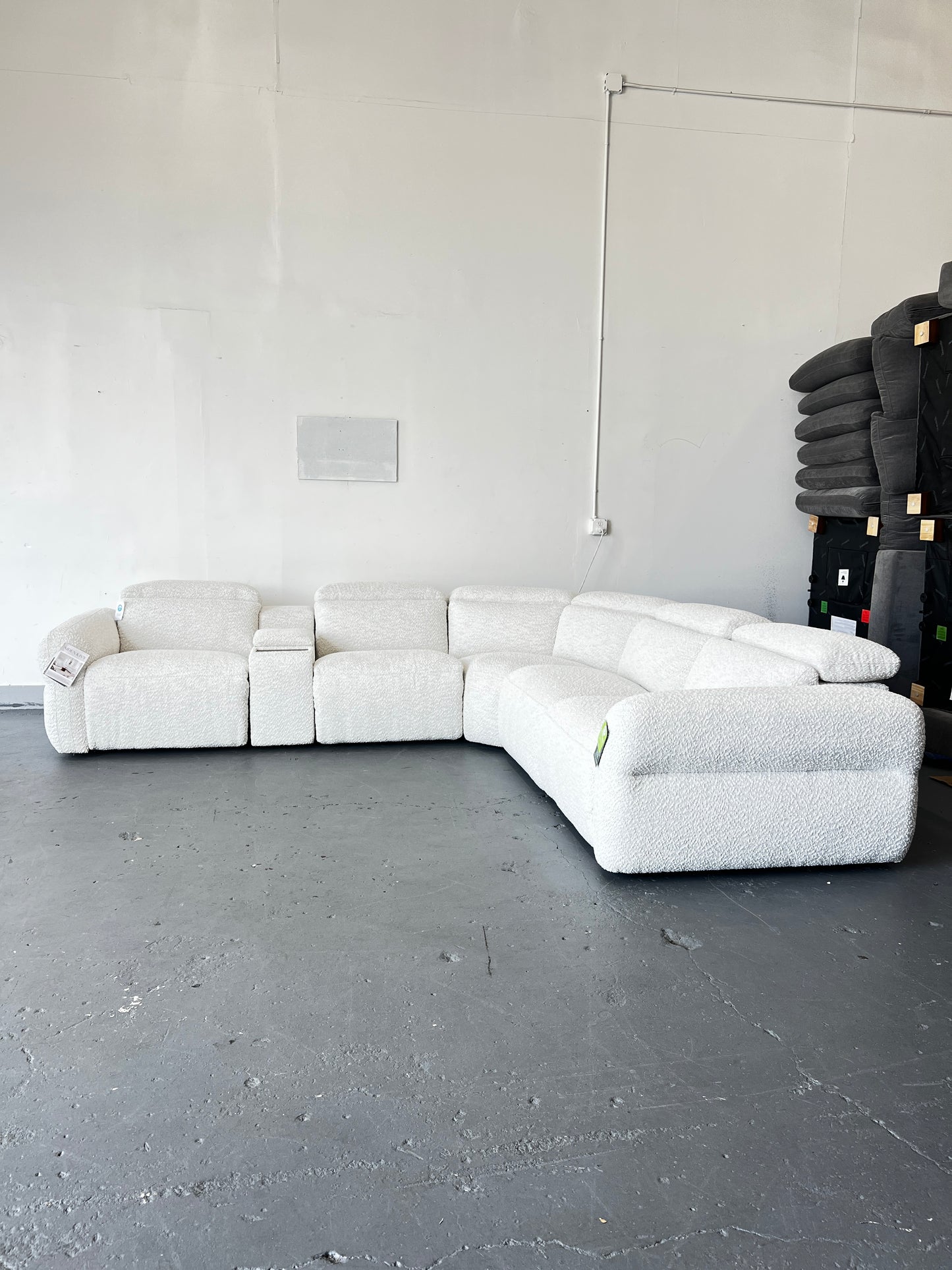 Fabric Power Reclining Sectional