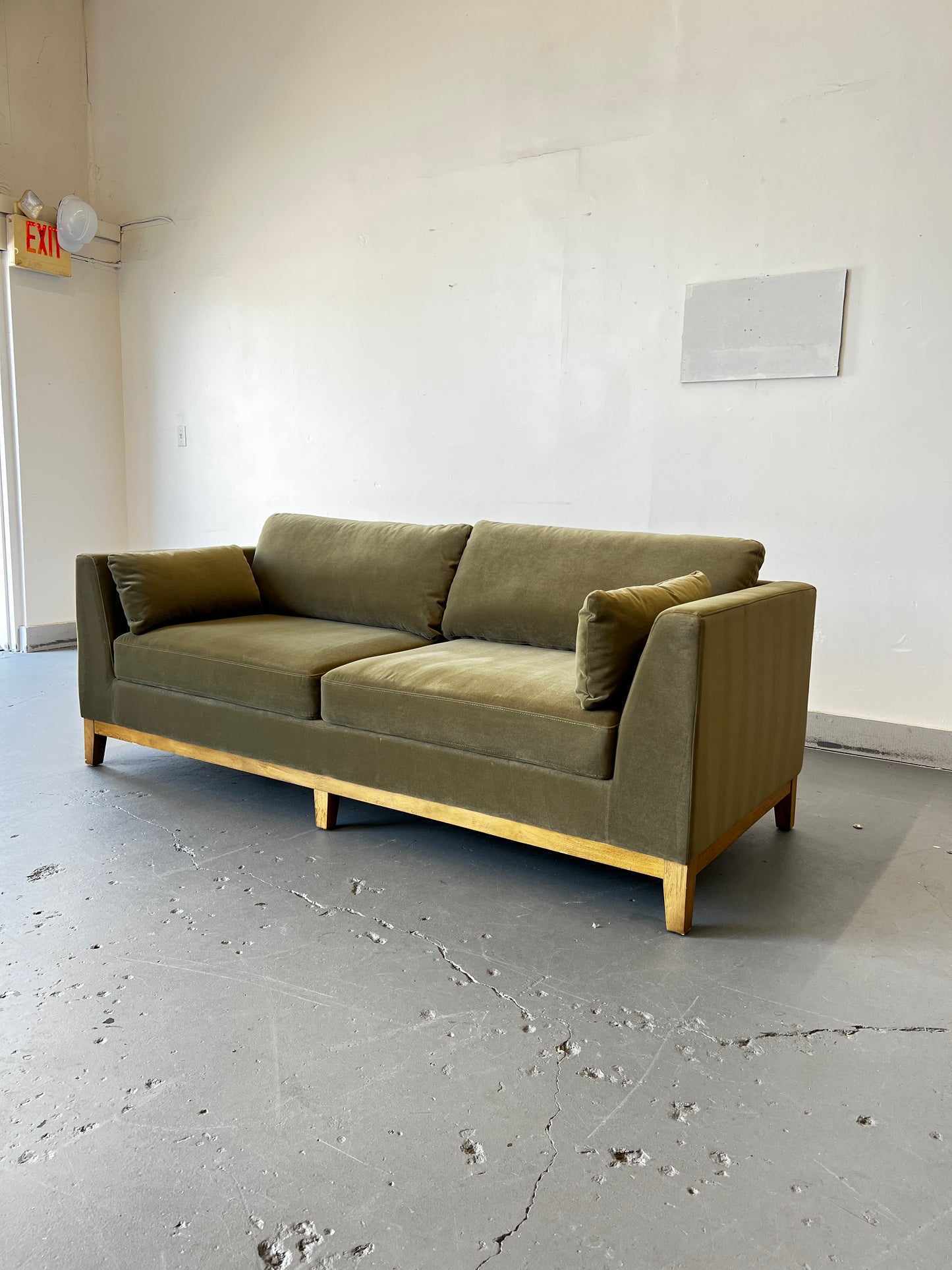 Velvet Sofa &Storage