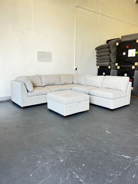 Power Footrest Modular Sectional