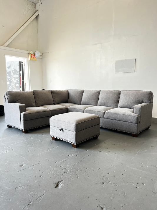 Emilee Sectional with Ottoman Storage