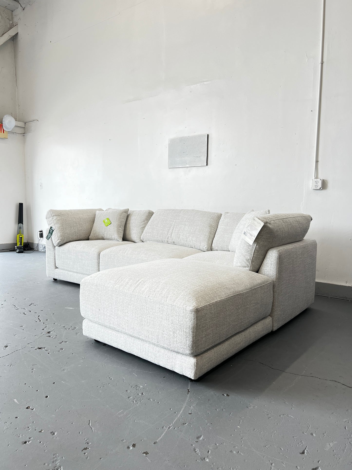 Feathered Sectional
