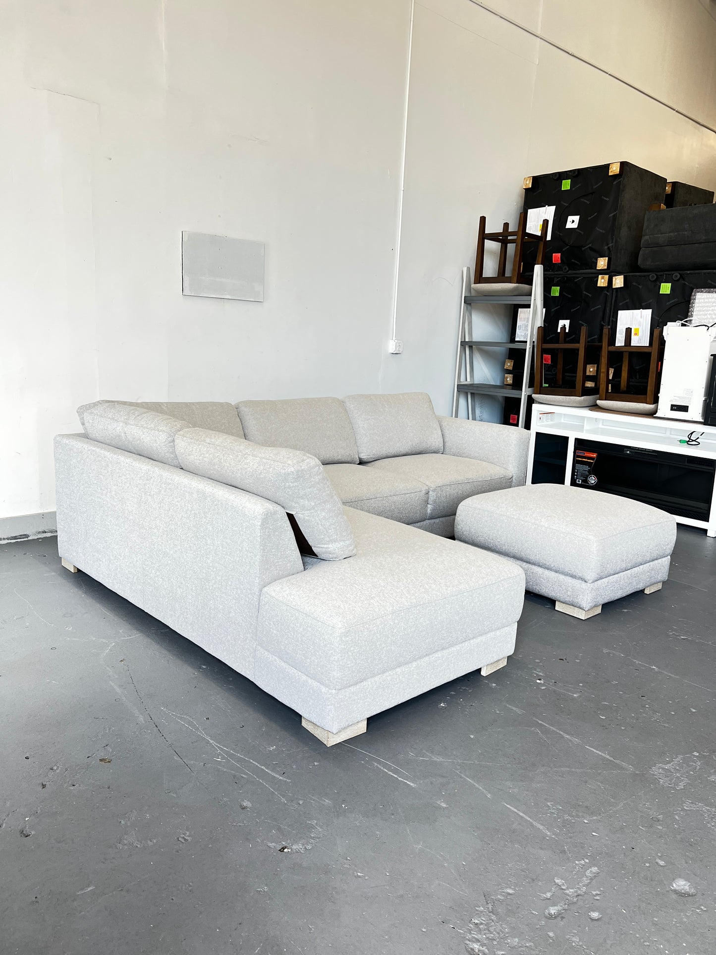Sectional And Ottoman