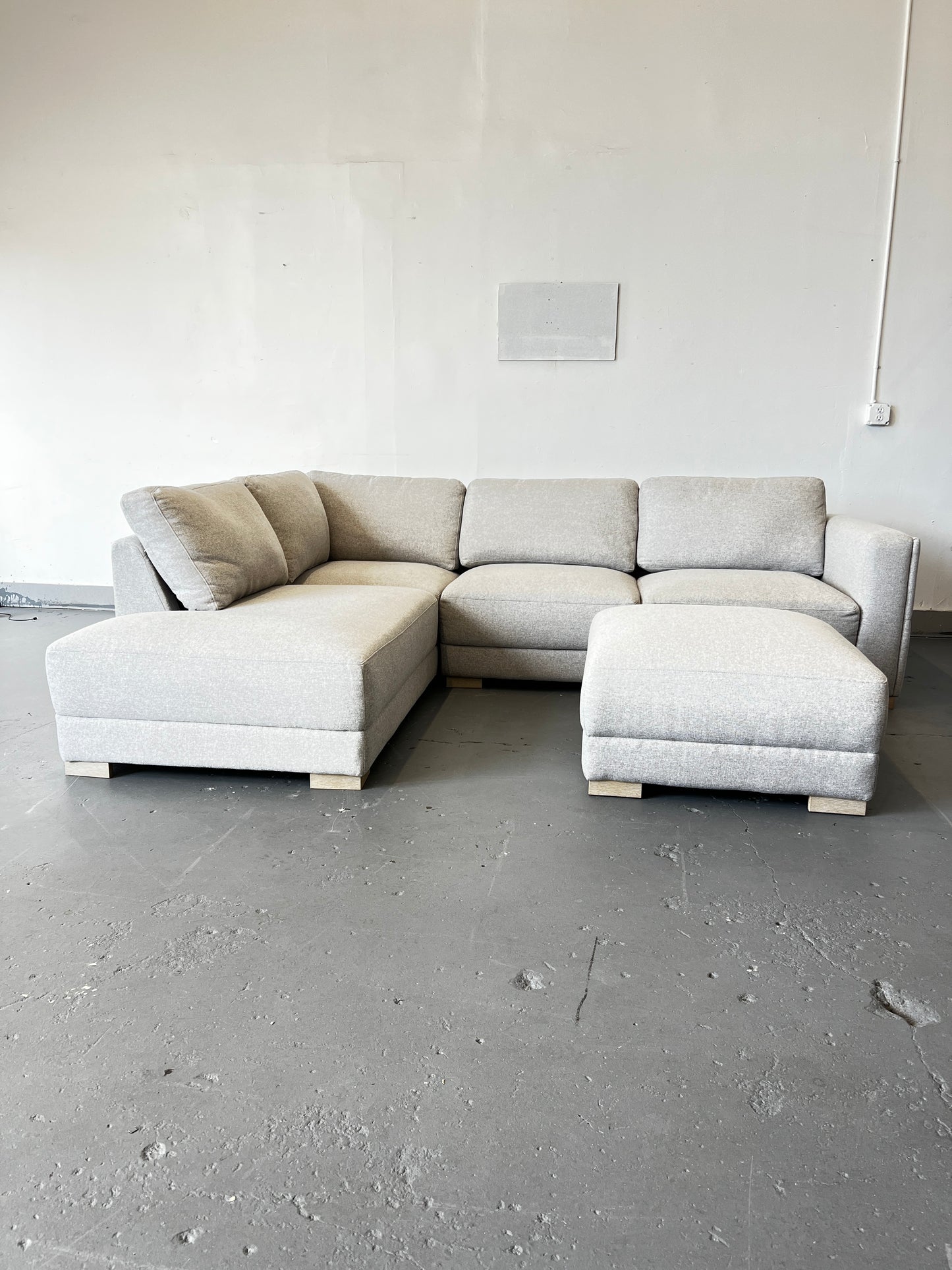 Sectional And Ottoman