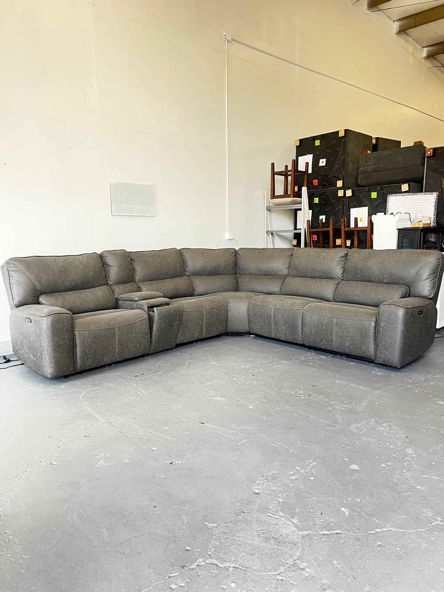 Powered Reclining Sectional