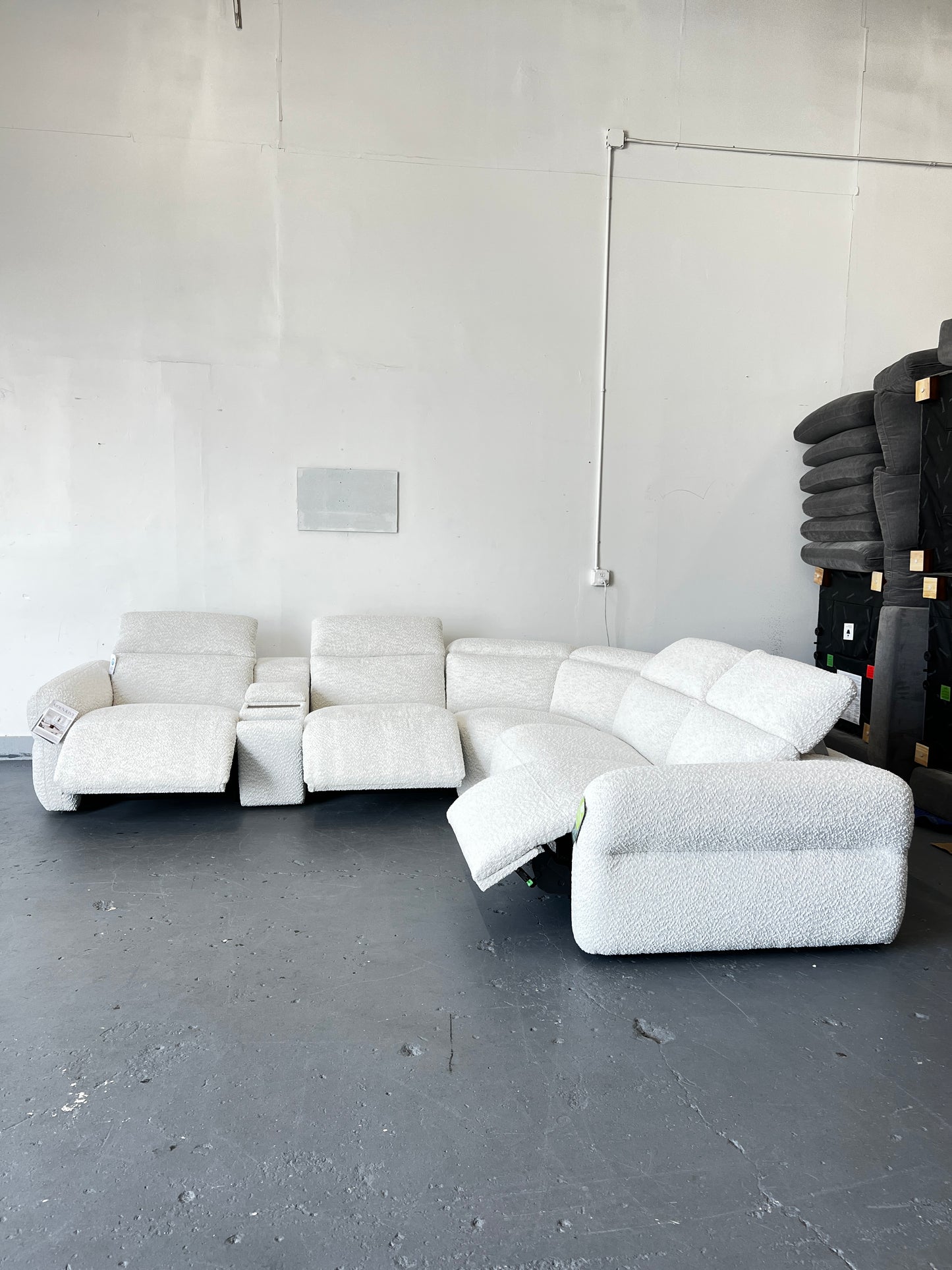 Fabric Power Reclining Sectional
