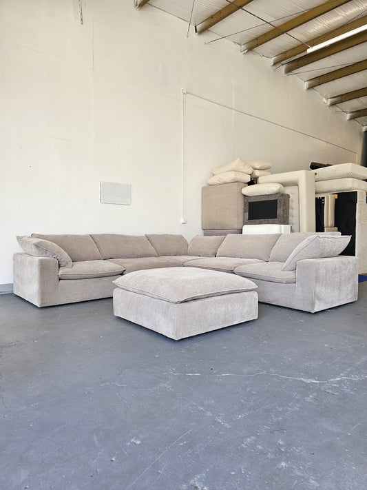 Sereen fabric sectional