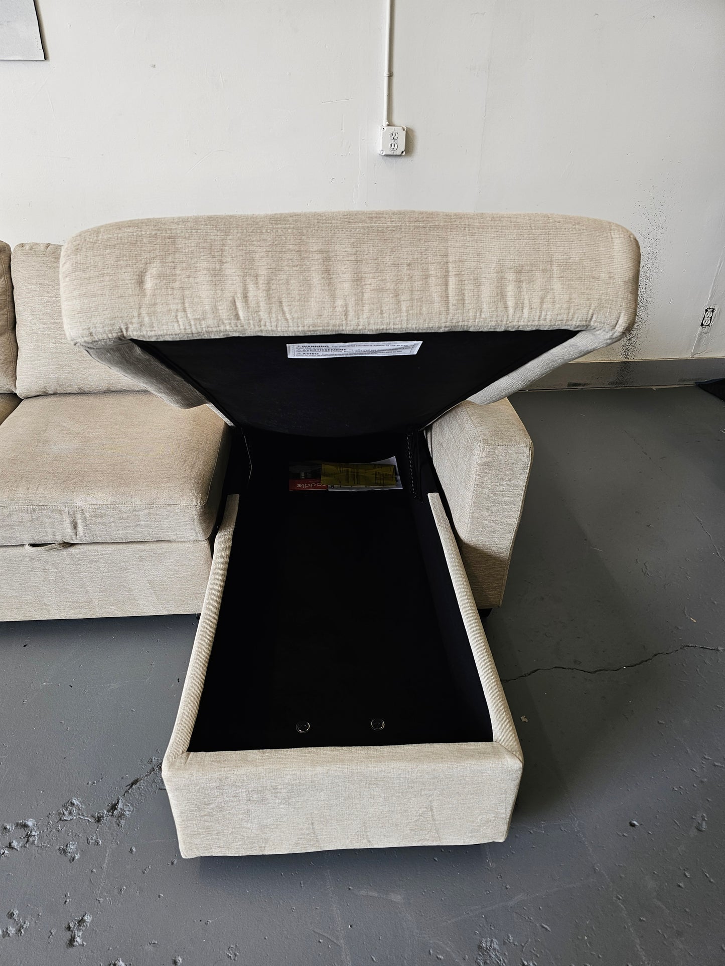 Coddle Sleeper Sofa with Storage