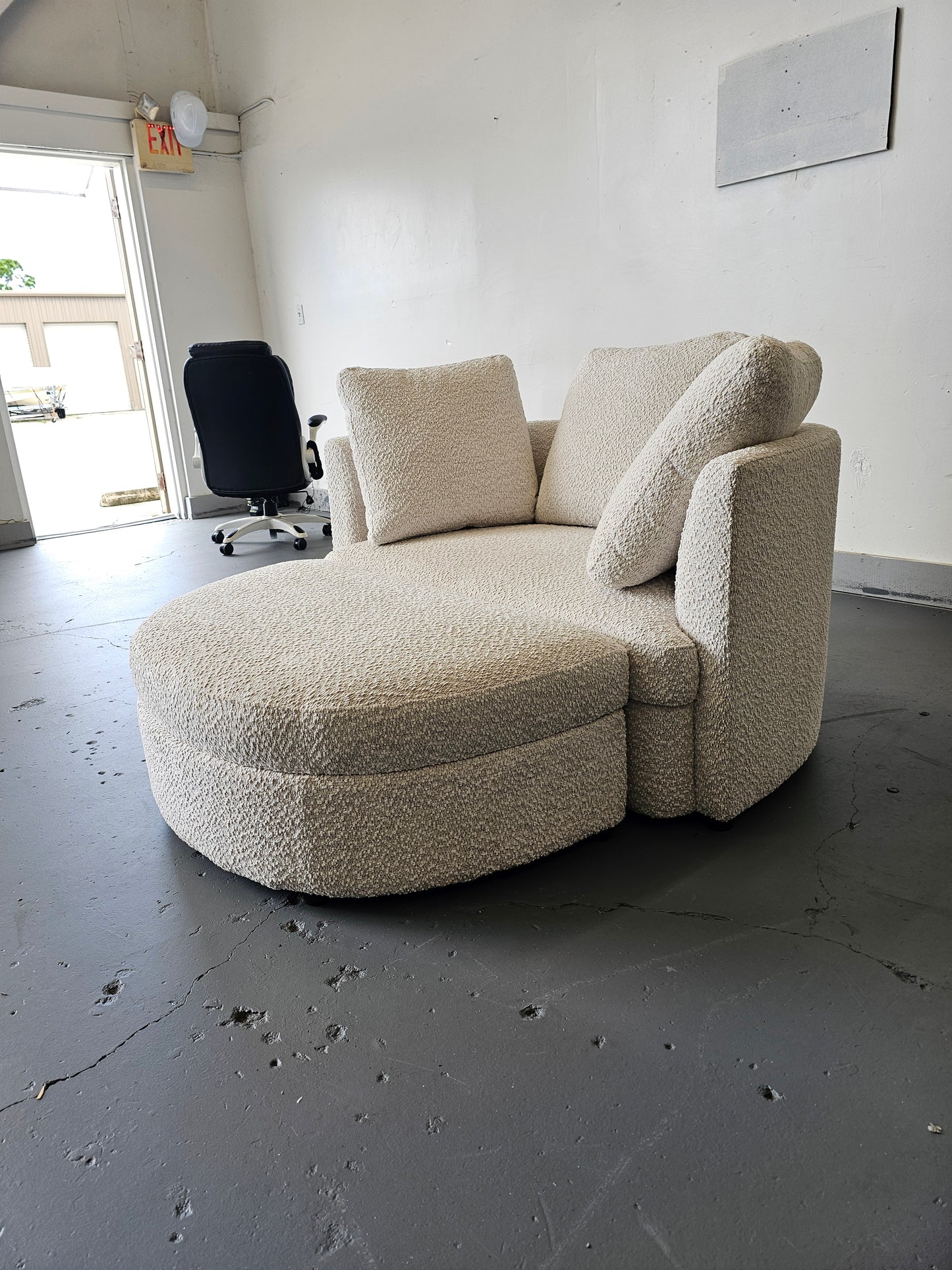 Holey Oversized chair